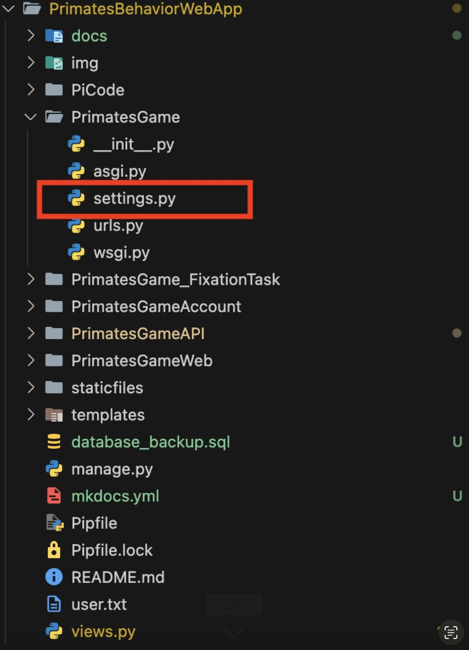 settingpy